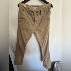 Men's Beige Nudie Jeans Slim Adam Pants